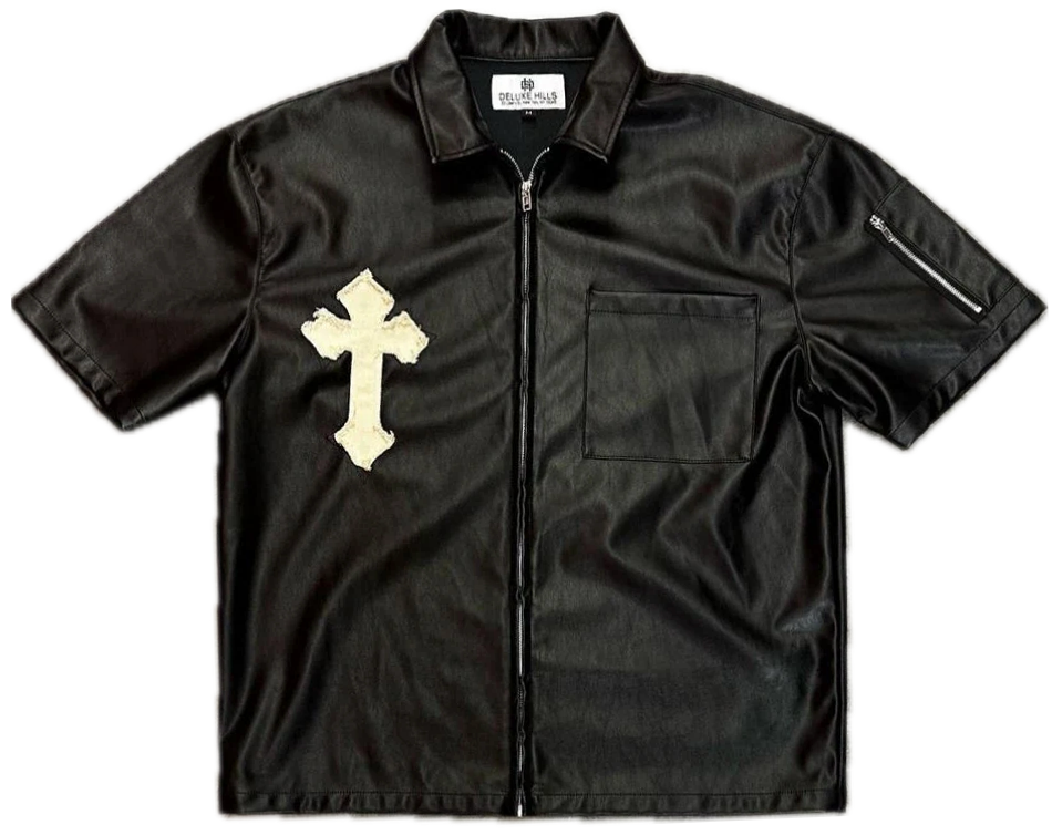 DELUXE LEATHER SHIRT