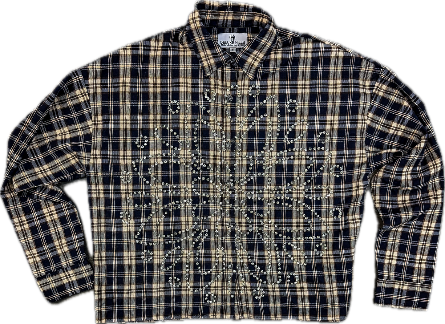 CRYSTAL "MANDALA EFFECT" FLANNEL